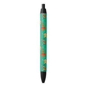 Stylo Noir Noël festif
