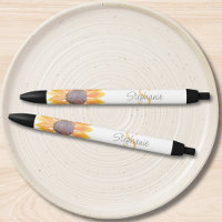 Nom Monogramme Tournesol Jaune