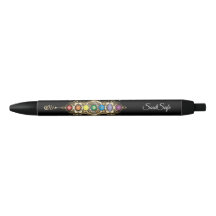 Nom personnalisé Aligné Gold Chakra