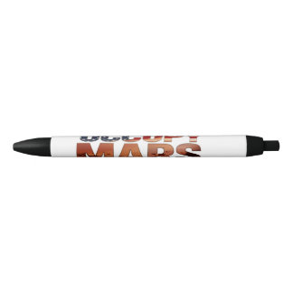 Stylo Noir Occupy Mars Pen - Un cadeau amusant pour les enfan