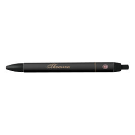 Stylo Noir OEuvre numérique Monogramme Star