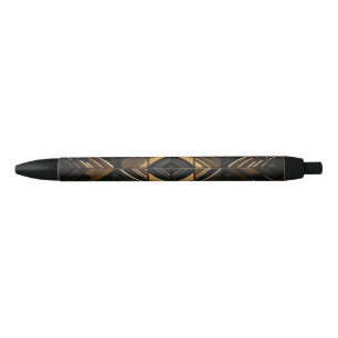 Stylo Noir Or noir Retro