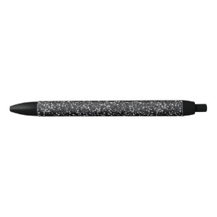 Stylo Noir Pailleté Noir Cendre