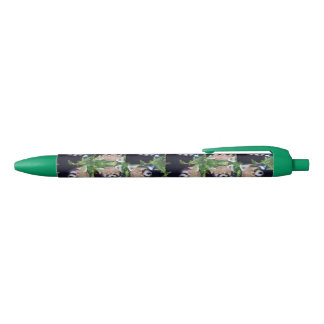 Stylo Noir Panda rouge