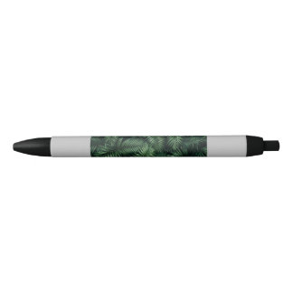 Stylo Noir Panne de balle peinte feuille ...