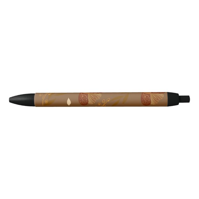 Stylo Noir Papillon (Devant)