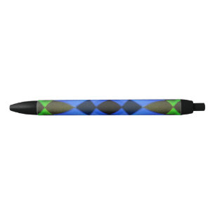 Stylo Noir Papillon bleu