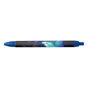 Stylo Noir Papillon de nuit