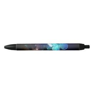 Stylo Noir Papillon de nuit