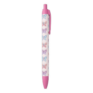 Stylo Noir Papillons