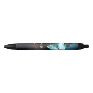 Stylo Noir Papillons de nuit