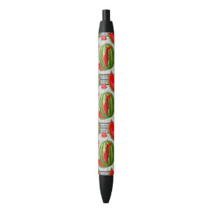 Stylo Noir Pastèque Palestine - Slice