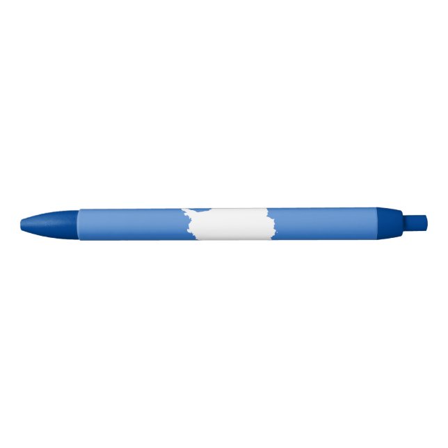 Stylo Noir Patriotic Antarctica Flag (Devant)