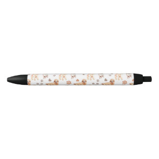 Stylo Noir Patters de la mère de Golden Retriever