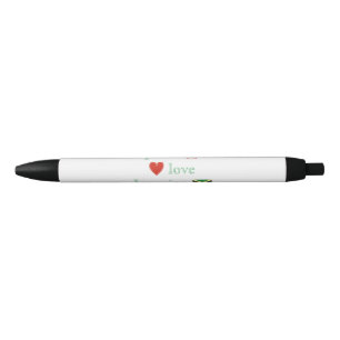 Stylo Noir Peace Love et Jamaïque