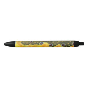 Stylo Noir Pêche à la mouche de l'omble de fontaine