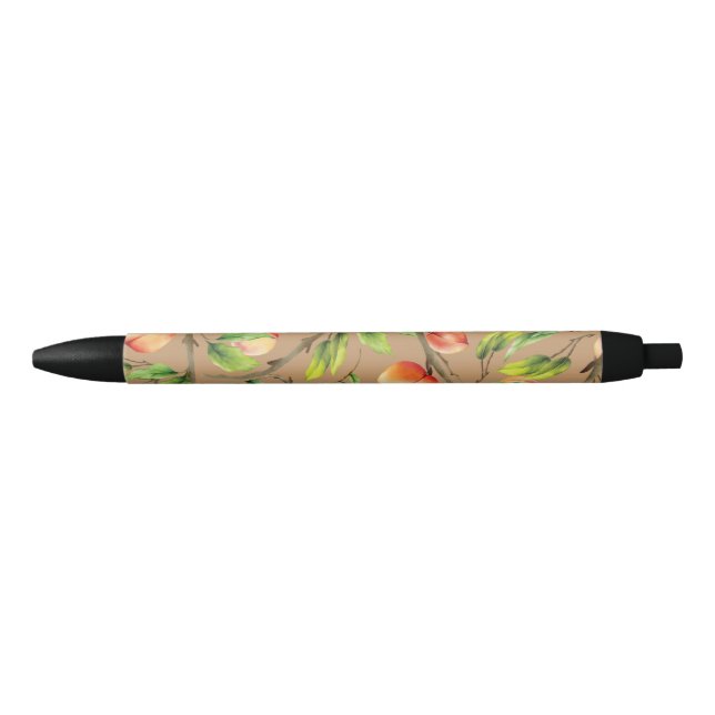 Stylo Noir Pêche sur l'arbre (Devant)
