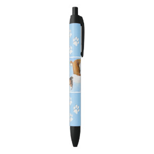 Stylo Noir Peinture Basenji - Belle Art Original
