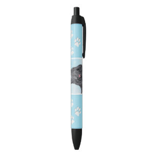 Stylo Noir Peinture belge Sheepdog - Cute Original Chien Art