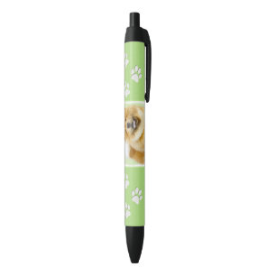Stylo Noir Peinture Chow Chow - Joli art original chien