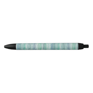 Stylo Noir Peinture de l'herbe marine Texture Motif Beach