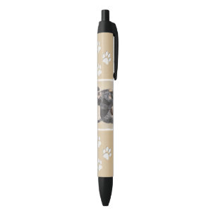 Stylo Noir Peinture de linge bluetick - mignon chien original
