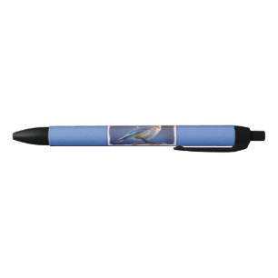 Stylo Noir Peinture pour oiseaux bleus (femelle) - Art origin