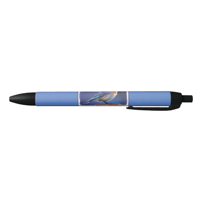 Stylo Noir Peinture pour oiseaux bleus (femelle) - Art origin (Bas)