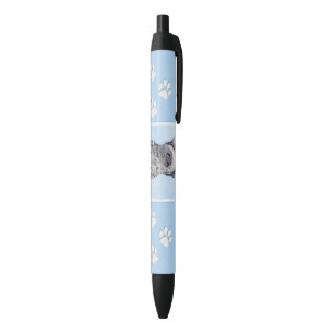 Stylo Noir Peinture Suédoise Vallhund - Cute Original Chien A