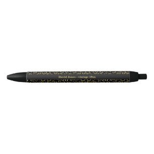 Stylo Noir Personnalisez Centenarian, 70e anniversaire Cadeau