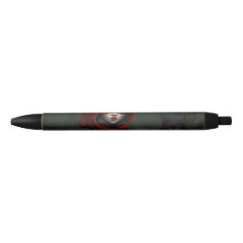 Stylo Noir Petite circonscription rouge