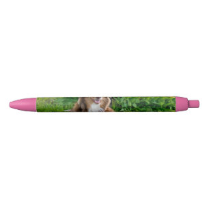Stylo Noir Photo personnalisée pour chien de compagnie