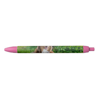 Stylo Noir Photo personnalisée pour chien de compagnie