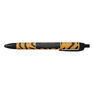 Stylo Noir Photographie de tigres promotionnels professionnel