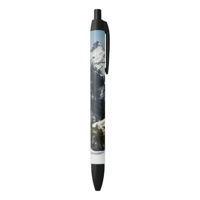 Stylo Noir Pics neigeux du Grand Teton (Bas (Vertical))