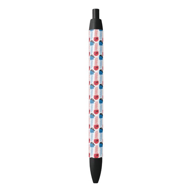 Stylo Noir Pirate Jellyfish, Motif de méduses, Sea Animaux (devant Vertical)