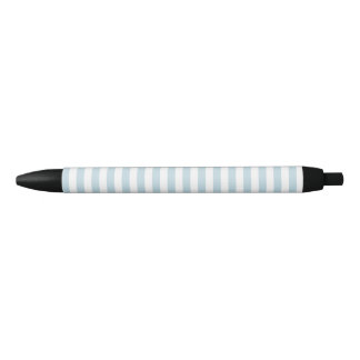 Stylo Noir Plage Bleue et Blancs