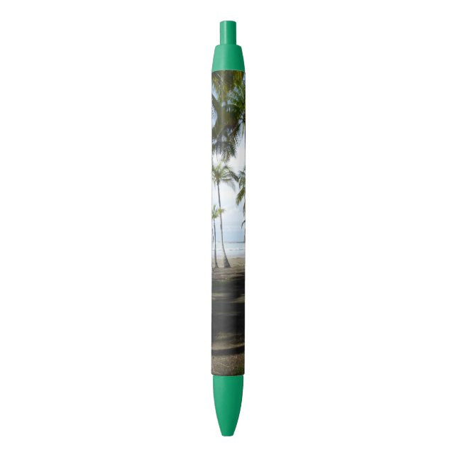 Stylo Noir Plage de Sámara, Costa Rica Pen (devant Vertical)