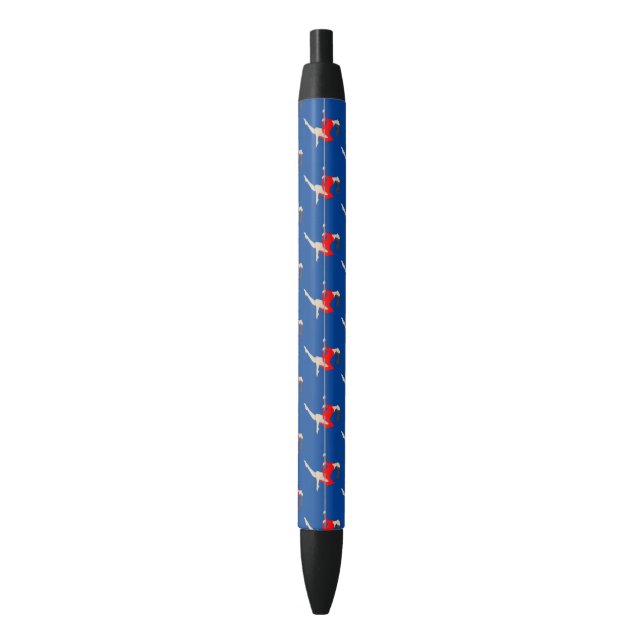 Stylo Noir Pole Fitness (devant Vertical)