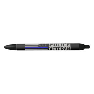 Stylo Noir Police - vétéran