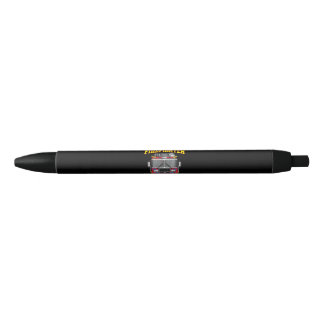 Stylo Noir Pompiers De Papa-Son Nephew Boys Futur Feu