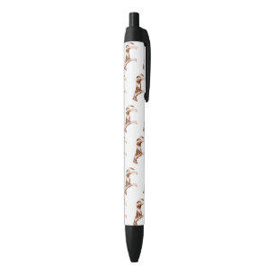 Stylo Noir Pony Of The Americas Brun Clair Aquarelle