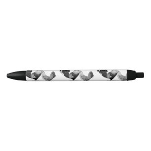 Stylo Noir Poulets de brun de production de leghorns