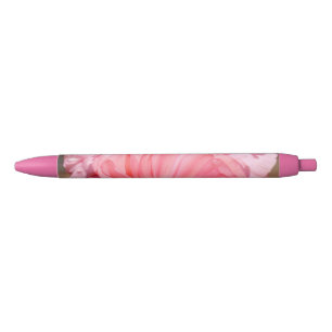 Stylo Noir Presse en rose