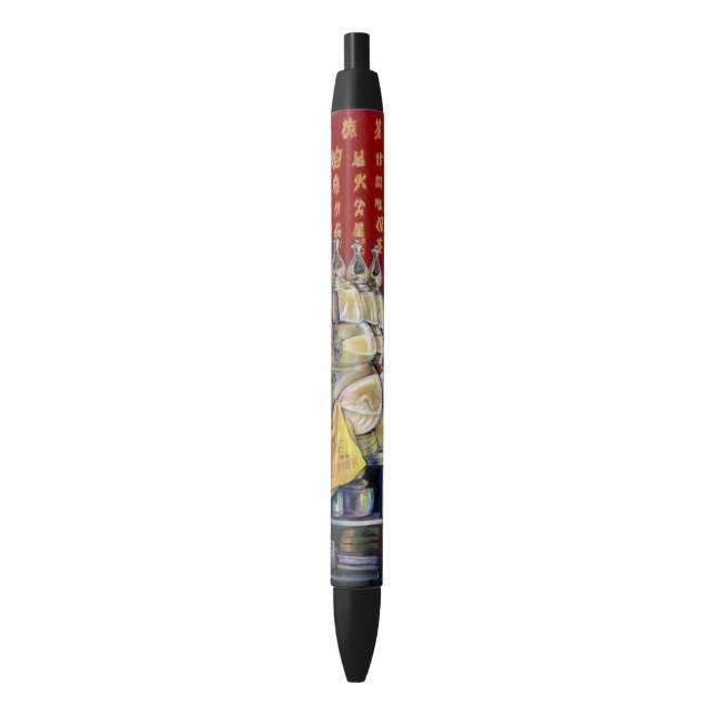 Stylo Noir Probabiliste (devant Vertical)