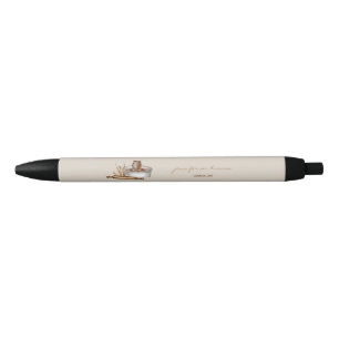 Stylo Noir Promotion d'entreprise de poterie céramique