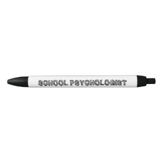 Stylo Noir Psychologue scolaire Pen