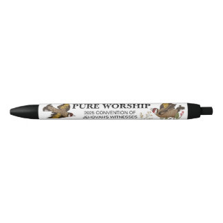 Stylo Noir Pure Culte 2025 Convention JW Cadeaux