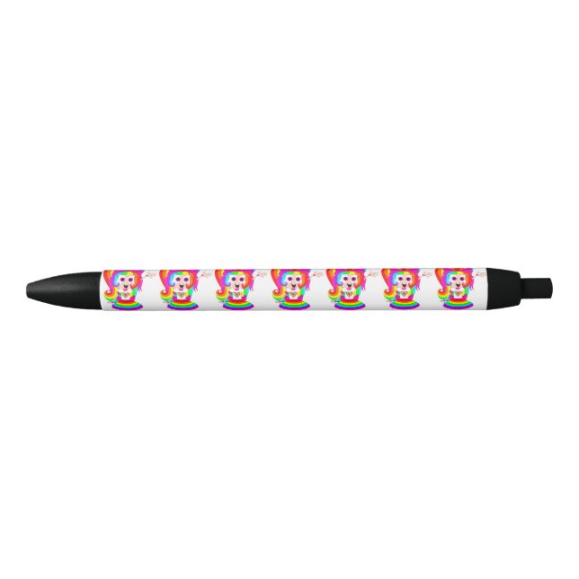 Stylo Noir Ra1nb0wk1tty101 (Devant)