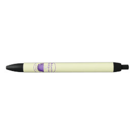 Stylo Noir Rebecca McKinnon Mystery Author Logo Pen